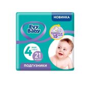 Цена! EVY BABY  Подгузники №4 МАКСИ СТАНДАРТ (7-18кг) 21шт /8***