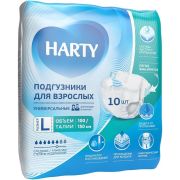СКИДКА 39% HARTY Подгузники для взрослых Large 10шт /4