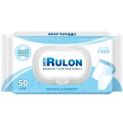 MON RULON  Влажная туалетная бумага  50шт с клапаном/32