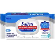 SALFETI  АНТИБАКТЕРИАЛЬНЫЕ  Влажные салфетки 100 шт с клапаном /16