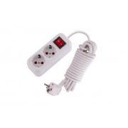 ЦЕНА   startOCTOPUS Мультипереходник-фильтр  2 розетки с зазем.+ЗАЩИТА от скач напр(Макс мощ 3500Вт)