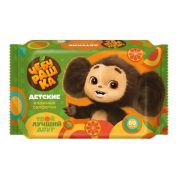 ДЕТСКИЕ ВЛАЖНЫЕ  салфетки ЧЕБУРАШКА 60шт /30