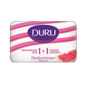 Мыло т DURU 1+1, экопак 4*80г, грейпфрут  /12