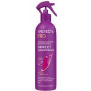 ПРЕЛЕСТЬ Professional СПРЕЙ  ЭФФЕКТ ЛАМИНИРОВАНИЯ д/норм. и лишенных блеска волос 225 мл /12
