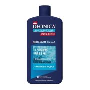 DEONICA   Гель/душа  МУЖ   750мл  Power Fresh   /6