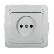 IN HOME Розетка одинарная CLASSICO белая 2022