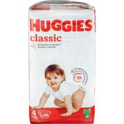 Huggies Хаггис Классик  №4 Подгузники  (7-18 кг) * 68шт   /2   Нов.арт.