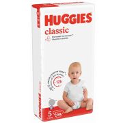 Huggies Хаггис Классик  №5 Подгузники  (11-25 кг) *  58шт /2   Нов.арт.