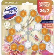 DOMESTOS Доместос  Блок для очищения унитаза POWER 5 TRIO цветочный букет/150 гр /10