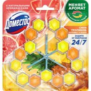 DOMESTOS Доместос  Блок для очищения унитаза POWER 5 TRIO свежесть цитруса/150 гр /10