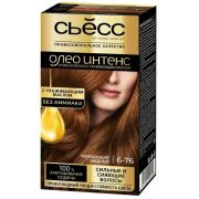 СЬЁСС ОЛЕО ИНТЕНС Стойкая крем-краска 6.76 Мерцающий медный (12)