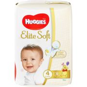 Huggies Хаггис Элит Софт  №4   (8 - 14 кг) * 19шт   /8   АКЦИЯ!!!