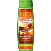 ПРЕЛЕСТЬ - БИО  ШАМПУНЬ   400мл ЭНЕРГЕТИК «балтийская Янтарь »  /12 !!!