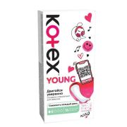 KOTEX Котекс ежеднев.  Young для девочек 16шт /16