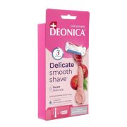 .NEW DEONICA 3 FOR WOMEN Бритвенный станок со сменной кассетой (совместимы с Venus)