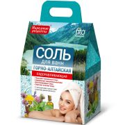 Соль для ванн Горно-алтайская оздоравливающая «Народные рецепты» 500гр. дой-пак