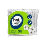 ЭМИЛИ Ватные палочки пакет 100 шт