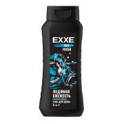 EXXE MEN Гель для душа 2в1 FRESH Тонизирующий, 400мл