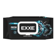 EXXE MEN Влажные салфетки с крышкой 100шт