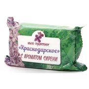 Мыло туалетное Краснодарское 90гр в упаковке Сирень