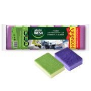 МАСТЕР ФРЕШ Губки для мытья посуды 10 шт. Универсальные