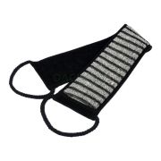 БАННЫЕ ШТУЧКИ Мочалка «Мужская» лента, 10х60 см (10х74 см с ручками) /41264