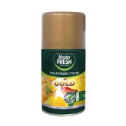 МАСТЕР ФРЕШ GOLD Освежитель воздуха сменный баллон д/авт.спрея Манговый смузи 250мл