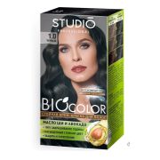 БИОКОЛОР Стойкая крем краска для волос 1.0 Черный, 50/50/15 мл