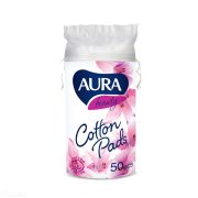 АУРА Ватные диски 50шт