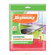 ХОЗЯЮШКА Салфетка универсальная Макси, микрофибра 340 гр/м2, 50*60 см, 1 шт