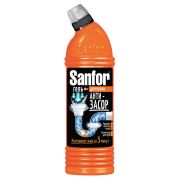 SANFOR ДЛЯ ТРУБ Средство для очистки труб на кухне 750гр/10740