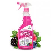 Очиститель стекол «Clean Glass» блеск стекол и зеркал (лесные ягоды) Триггер 600мл/125241