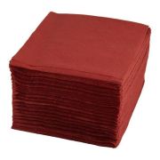 Салфетки Интенсив 100 лист. Бордовый