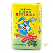 Мыло Детское 90гр. с экстрактом чистотела (отгрузка БЛОКОМ 6шт) /10158 НК