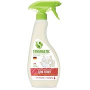 **SYNERGETIC Биоразлагаемое средство для удаления жира и нагара с кухонных плит 0,5л / СРОК** до 04.26 /возврату не подлеж