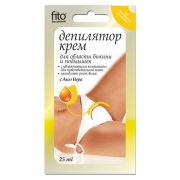 Крем-депилятор с экстрактом Алоэ Вера для области бикини и подмышек для чувст. кожи 25мл/2201