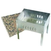 BOYSCOUT  Мангал 350х250х350 мм, сборный, без шампуров, в термопленке /61231