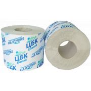 Туалетная бумага 1сл ЦБК Енисей на втулке с тиснением 50м