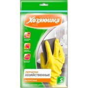 ХОЗЯЮШКА Перчатки латексные S