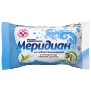 Мыло туалетное Меридиан 100гр в упаковке Антибактериальное в бум упак