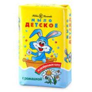 Мыло Детское 90гр. с экстрактом ромашки (отгрузка БЛОКОМ 6шт)/10156 НК