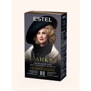 ЭСТЕЛЬ ВЕЛИКАЯ Стойкая крем-краска для седых волос т. 8/0 светло-русый