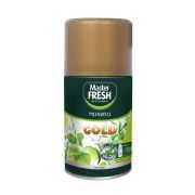 МАСТЕР ФРЕШ GOLD Освежитель воздуха сменный баллон д/авт.спрея Мохито 250мл