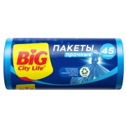 BIG CITY LIFE Пакеты для мусора HD 55*70 см 45л 20 шт синие