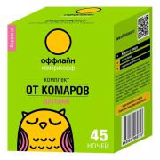 КОМАРОФФ Комплект Оффлайн БЕРЕЖНО ( нагреватель+жид.доп.флакон 30мл., 45ночей б/з)