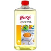 Ника-Гель для мытья детской посуды 1кг/фл.ПЭТ