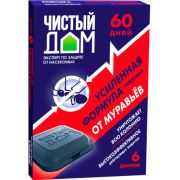 ЧИСТЫЙ ДОМ Ловушка усиленного действия от муравьев (уп 6шт)/02-104