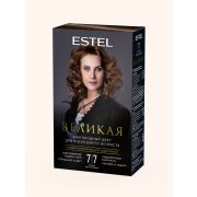 ЭСТЕЛЬ ВЕЛИКАЯ Стойкая крем-краска для седых волос т. 7/7 русый коричневый