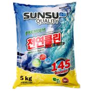 Sunsu СМС Бесфосфатный универсал концентрат для стирки цветного белья 145 стирок 5кг/Срок до 03.26