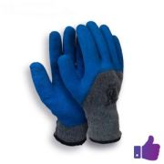 Перчатки х/б Зима облитые силиконом /300 (уп.10 пар)/62221